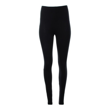 Female leggings, black color, size 54