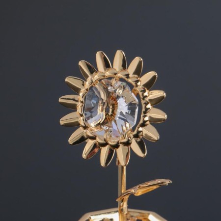 Souvenir "Flower", with crystals-3