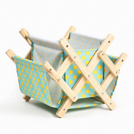 Newspaper-stand for books and magazines "Politics", 30 × 20 × 30 cm, green-2