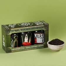 Tea set “Better than tools” in a bank, 150 g (3 pcs. X 50 g).
