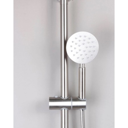 Shower system Fashun A52427, thermostat, tropical shower, shower, satin-3