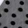 Carnival accessory, socks, black in polka dots