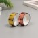Adhesive tape decorative plastic "metallic. Gold, bronze" nr 2 pcs 1.5 cm, dl. 3 m