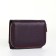 Women's wallet on magnet, purple color