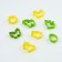 Forms for baking cookies "Merry Farm", 8 pcs, plastic