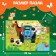 Puzzle in the metal box "Blue Tractor", 35 parts