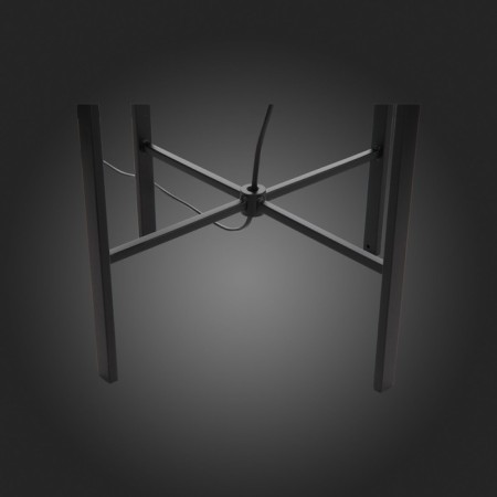The floor lamp ST LUCE. SL1050.515.01. Burasca. 1x40 W, E27, 38x38x92 cm, black color-7