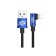 Baseus cable, MVP Elbow Type, Lightning - USB, 2 A, 1 m, corner, blue