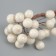 Decor for creativity "Berries" length 1.2 cm, milk