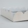 Cookie box, confectionery packaging with PVC lid, silver, 13 x 13 x 3 cm