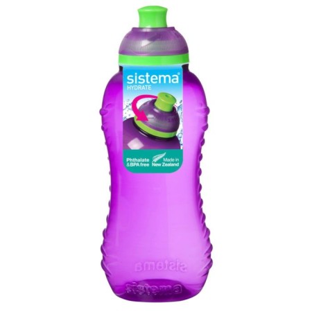 Water bottle Sistema, 330 ml, color mix-3