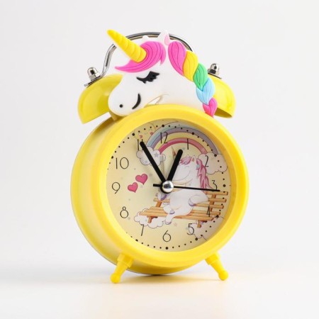 Alarm clock "Unicorn", smooth move, D-6.5 cm, 12.5 x 7.5 x 5 cm-1