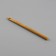 Knitting hook, bamboo, d = 8 mm, 15 cm