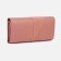 Women's wallet on magnets, pink color