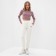 Women's pants Minaku: Sporty & Sty! Milk color, rr 48