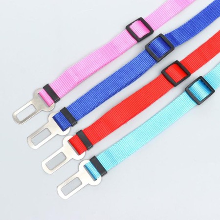 A car seat belt for dogs is especially durable, 68 x 2.5 cm, mix of flowers-6