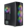 The GMNG OGC-G200 case is black without BP E-Atx 2x120mm 2xusb2.0 1xusb3.0 Audio Bott PSU