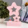 Stars nightlight 5XLED 4000K 2HAA Pink 20x12x5.5cm Risalux
