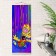 Picture on the numbers "Panel. Bart Simpson ", 35 × 88 cm, 19 colors
