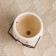 Pot "The pot that survived" 7x7x7cm, white