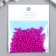 Round beads 6/0 "Fiolet Neon" 20 g