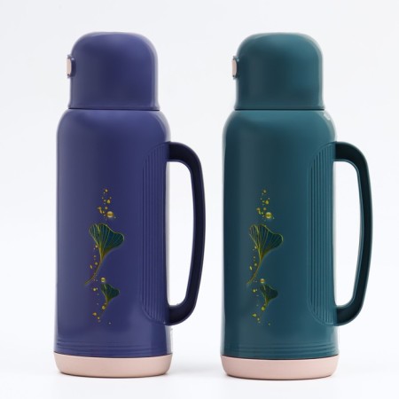 Thermos 2 l, with a glass flask, retains heat 24 hours, mix-1