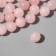 Beads on threads ball No. 10 "Quartz Pink", 37 beads