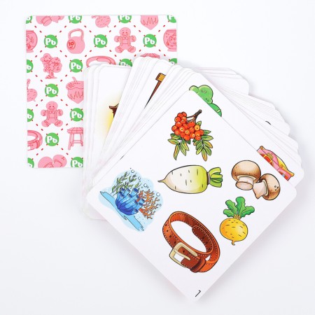 Set of cards "Logo-random. Sound p "-5