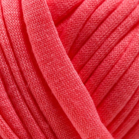 Knitted yarn 100% cotton "Lentino Mini" 100 g 40 m color 06 coral-3
