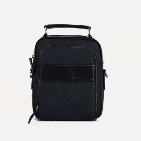 Male bag, guran tomp, black color-1