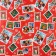 New Year. Packaging paper, 70x100 cm, cheburashka