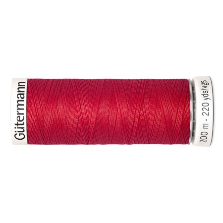 SEW-HALL thread for all materials, 200 m, 748277 (365 bright scarlet)