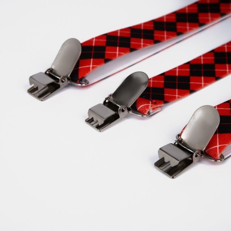 Adults adults, width 2.5 cm, red/black color-2