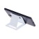 Luazon phone stand, folding, adjustable height, white