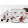 Porcelain Serving Dolyana dish "Festive commotion. Gnome bim ”, d = 20.5 cm, white color