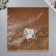 Scrapbooking paper bilateral craft "Cocoa and flowers" density 180 grams set 5 pcs 30.5x32 cm