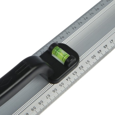 Tundra ruler, metal, plastic handle, 2 eye, 1200 mm-3