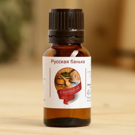 Essential oil "Russian bathhouse", a bottle-boiled, annotation, 15 ml-1