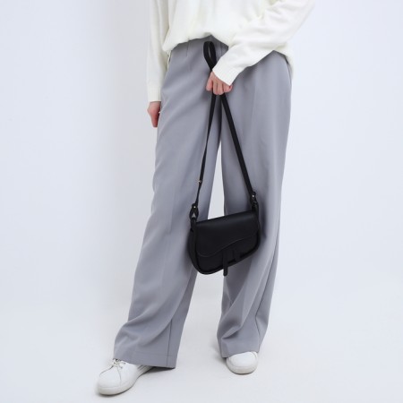 Women's bag made of artificial leather, 20x16x8.5 cm, black color-9