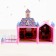 House for dolls "Fairytale life" with a doll, a pet and accessories, the light