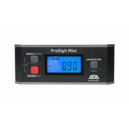Electronic level Prodigit mini ada, aaax2, resolution 0.05 °, accuracy ± 0.15 °, cover