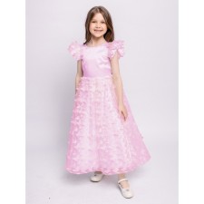 Dress for girls, height 104 cm, pink color