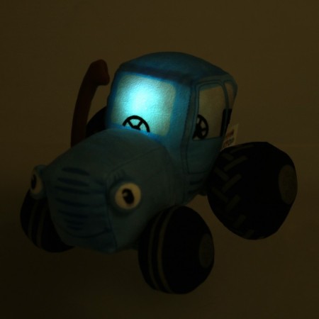 Soft toy "Blue Tractor", 20 cm, voiced, light, 1 lamp-8