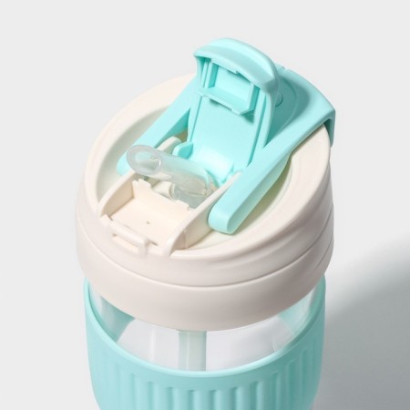 Glass heat -glass Magistro "Travel", 570 ml, 8.9 × 8.3 × 18 cm-3