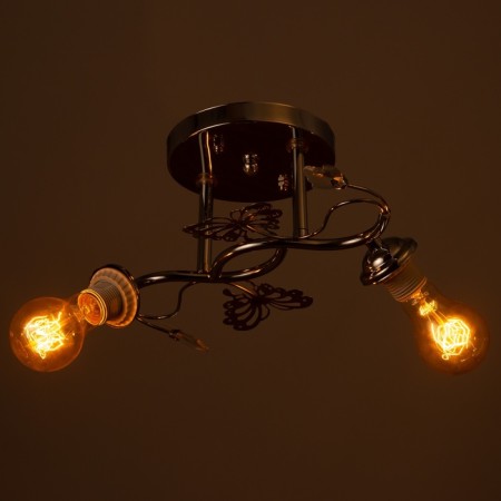 Velma chandelier BP 2x40W E27 Chrome Model: 2600549-2