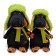 Soft toy "Waxon in a quilted cap and scarf", 25 cm