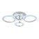 LED ceiling LED with Ambrella Light, Original, FA412, 4XLED, 60 W, 4500LUM, 3000-6400K, Chromium color
