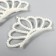 Decor for creativity Metal "Tiara with pearl" rhinestones 3.5x6 cm