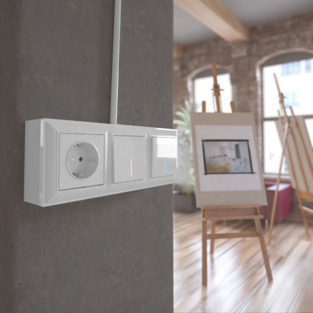 Box for overhead installation w8000001, white-2