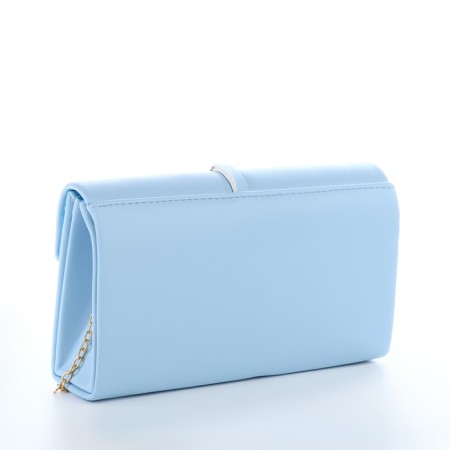 Women's bag on magnet, blue color-3